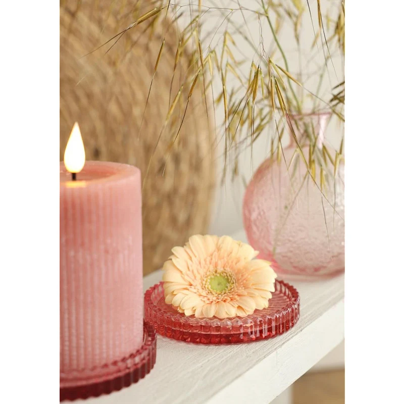 Glasschalen Kate Ø 10 cm, H. 6,5 cm, Rosa, 4er-Set (6 Stück) [IFS-34101]