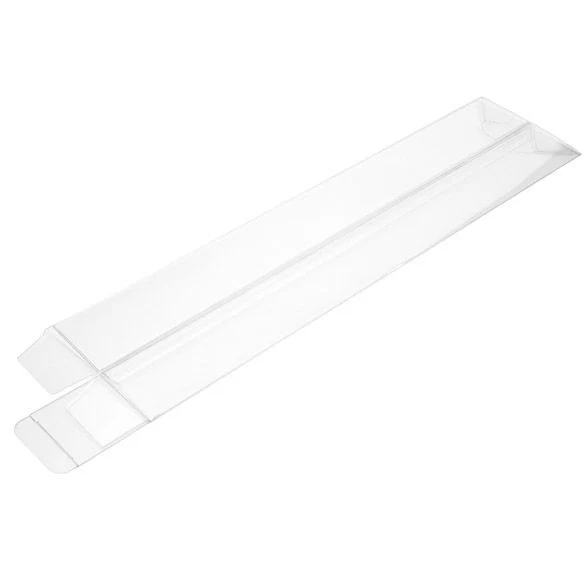 Klarsichtschachteln 5.2x5.2x43.2cm mit Automatikboden (25 Stück) [FPLB350]
