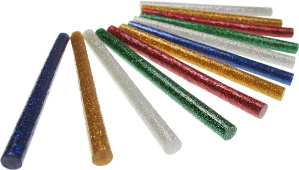 Meyco Glitzer-Klebestifte 6.5 mm. - 12er-Pack