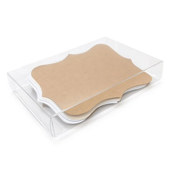 Klarsichtschachteln rPET 10,5x2,5x15,6cm (25 Stück) [FPB167R]