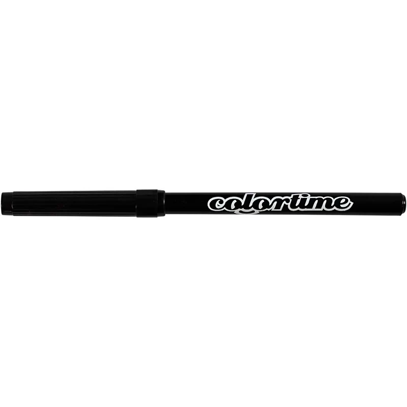 Colortime Filzstifte Schwarz - Strichstärke: 2mm (18 Stück) [HOB373561]