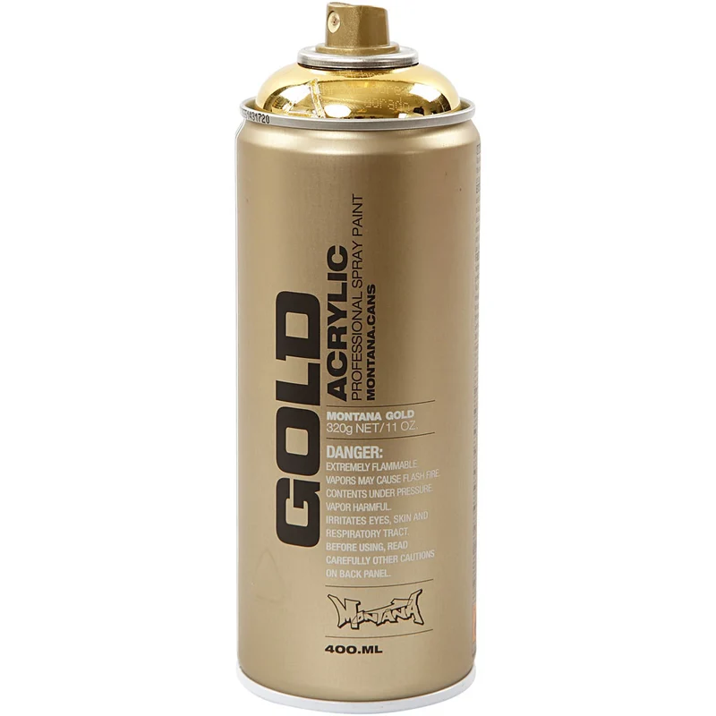 Sprühfarbe Gold 400ml (1 Flasche) [HOB35022]