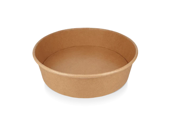 Salad Poke Schale 900ml 30oz Ø18,4x5cm kraft (300 Stück) [TK-9987587]