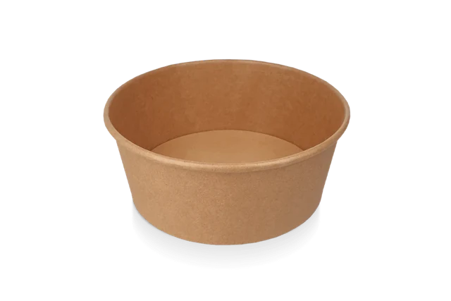 Salad Poke Schale 750ml 26oz Ø14,8x6 cm kraft (300 Stück) [TK-9987584]
