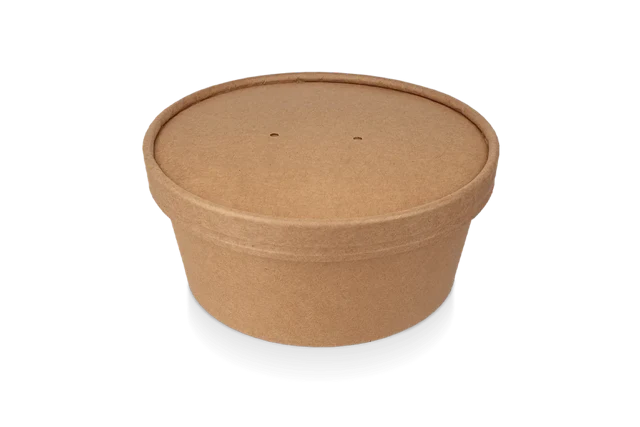 Salad Poke Schale 750ml 26oz Ø14,8x6 cm kraft (300 Stück) [TK-9987584]