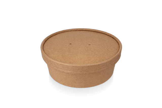 Salad Poke Schale 500ml 20oz Ø14,8x4,6cm kraft (300 Stück) [TK-9987582]