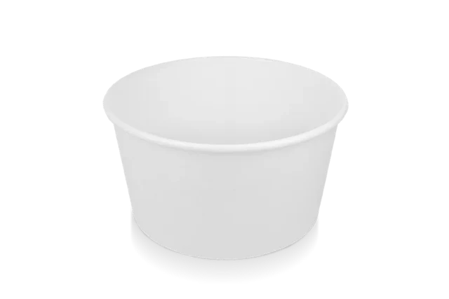 Salad Poke Schale 1000ml 32oz Ø14,8x7,8 cm weiß (300 Stück) [TK-9987588]