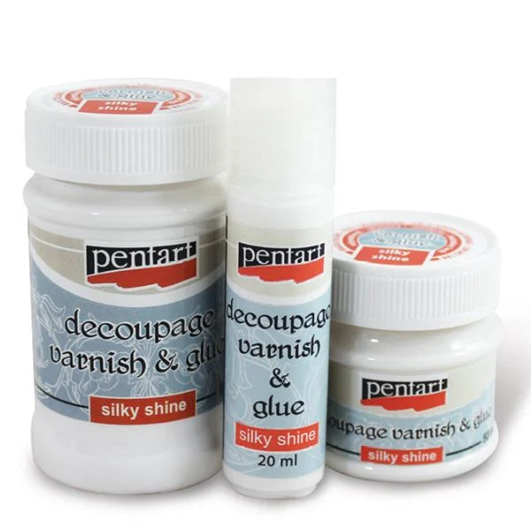 Pentart Decoupage-Kleber & Seidenlack