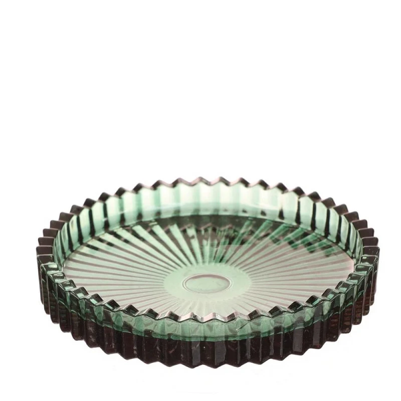 Glasschalen Kate Ø 10 cm, H. 6,5 cm, Dunkelgrün, 4er-Set (6 Stück) [IFS-34108]