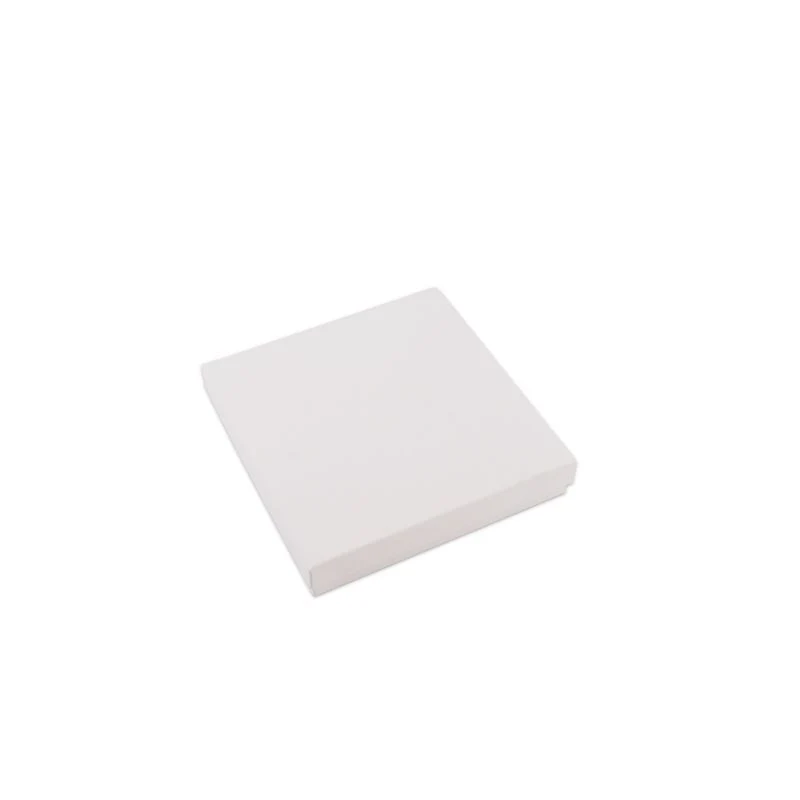 Kraft-Geschenkboxen mit Deckel 17,7x17,7x3,2 cm Weiß (40 Stück) [FP-VPL009]