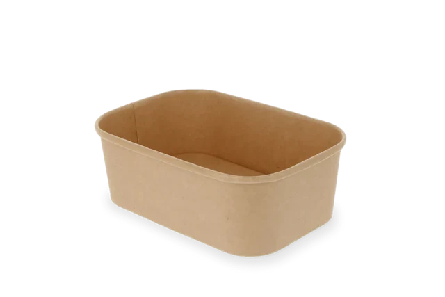Karton Schale 12,1x5,7x17,3 cm 750ml Kraft (300 Stück) [TK-9988184]