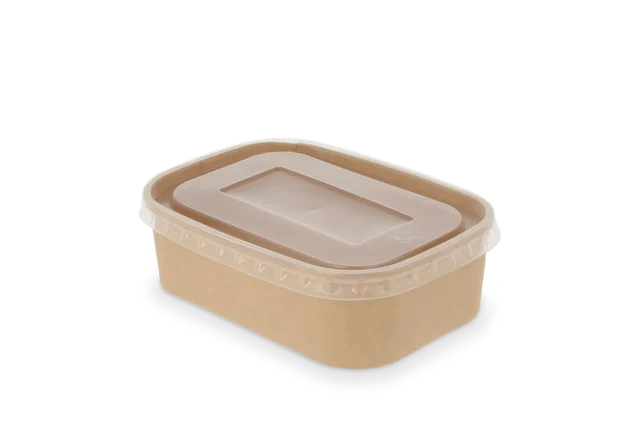 Karton Schale 12,1x5,2x17,3 cm 650ml Kraft (300 Stück) [TK-9988187]