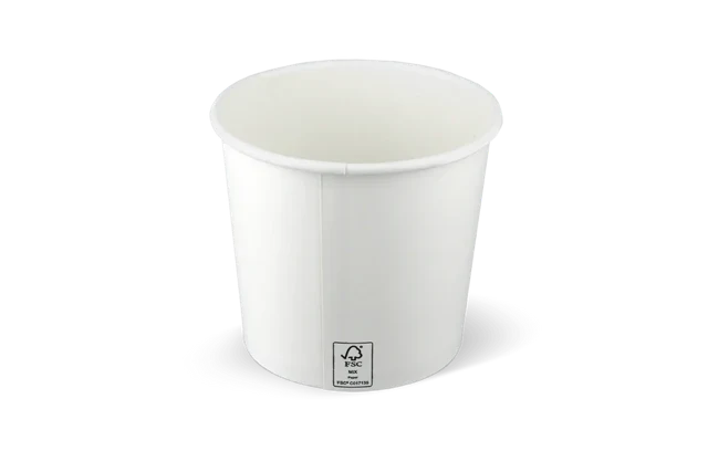 Eiscremebecher Karton 360ml Ø9 cm 12oz FSC®Mix weiß (1.000 Stück) [TK-9987447]