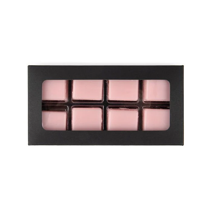 Schachteln schwarz für handgemachte Süßigkeiten, Quadratischer Einsatz 7x2.1x13.8 cm (25 Stück) [CNDY272B]
