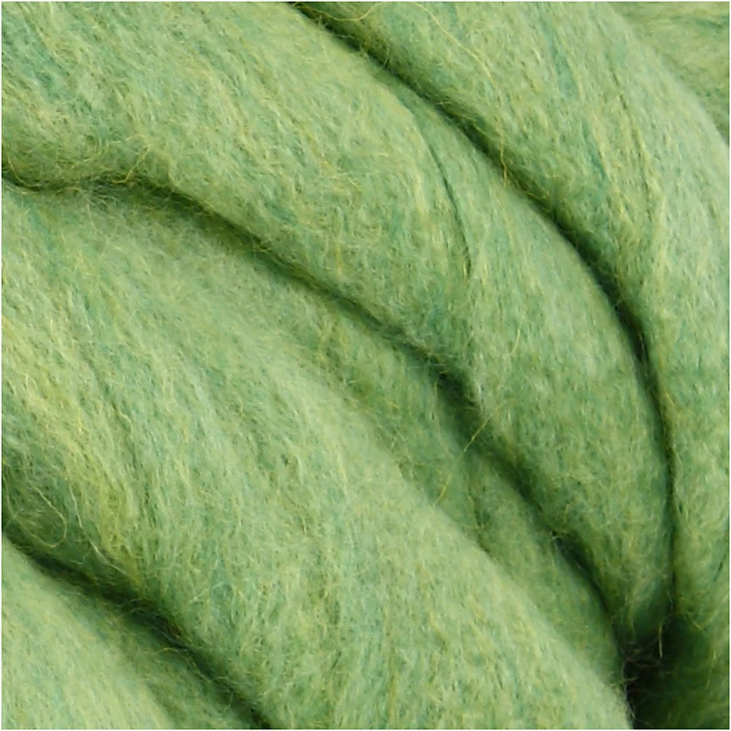 XL-Chunky-Garn aus Polyacryl/Wolle, L 15 M, Größe mega, Lindgrün, 300 g/ 1 Knäuel [HOB-42166]