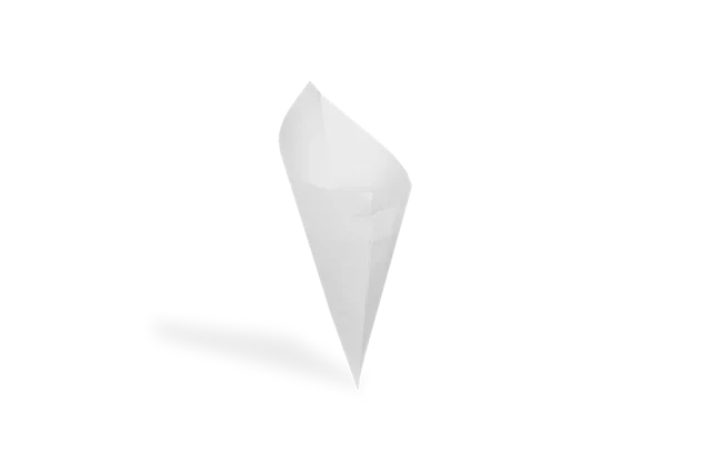 Spitztüten Papier 14 cm 85gr weiß (3100 Stück) [TK-9987492]