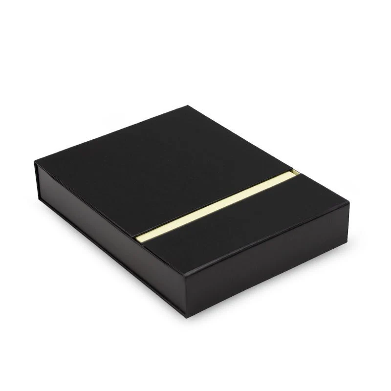 Magnetboxen mit Einlage 19x24,5x4,5 cm Schwarz (40 Stück) [FP-VPD427]