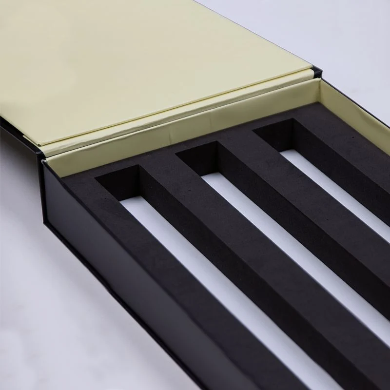 Magnetboxen mit Einlage 19x24,5x4,5 cm Schwarz (40 Stück) [FP-VPD427]