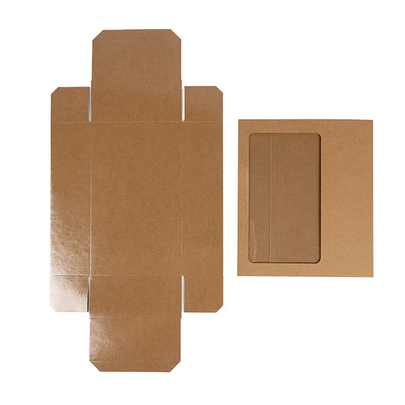 Zweiteilige Papierschachteln Kraft 21x12,7x5,7 cm (25 Stück) [MBS10K]