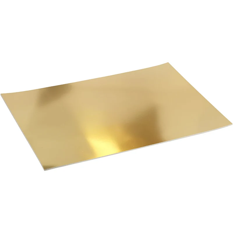 Metallic-Folienkarton, A2 420x600 mm, 280 g, Gold, 10Bl. [HOB220840]