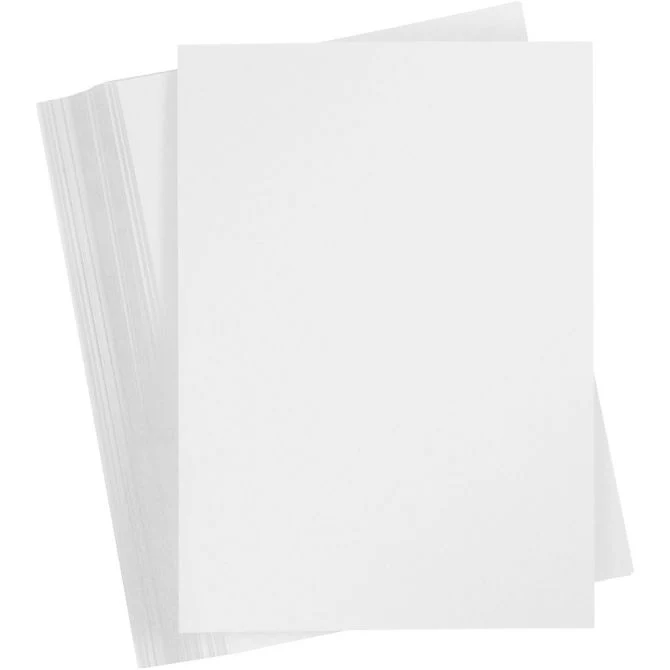 Karton, A5 148x210 mm, 250 g, Weiß, 100Bl. [HOB21660]