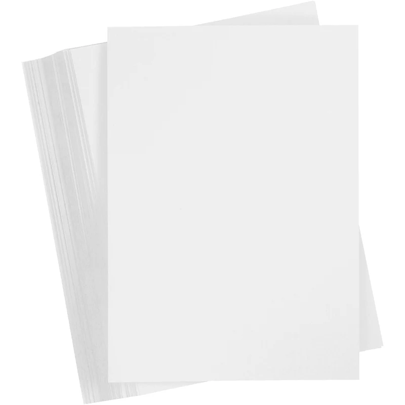 Karton, A5 148x210 mm, 250 g, Weiß, 100Bl. [HOB21660]
