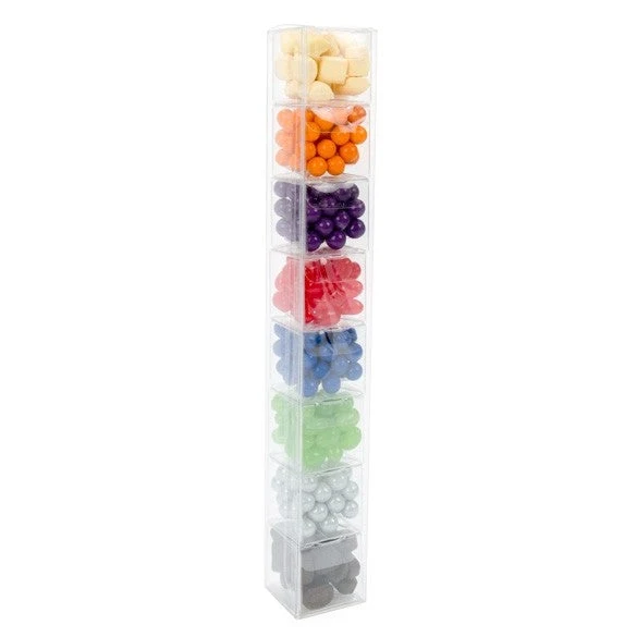 Geschenkboxen-Set – 8 Boxen – 4,1x4,1x31,1 cm (25 Stück) [NBS4]