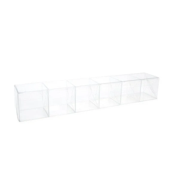 Geschenkboxen-Set – 6 Boxen – 5,2 x 5,2 x 30,6 cm (25 Stück) [NBS2]
