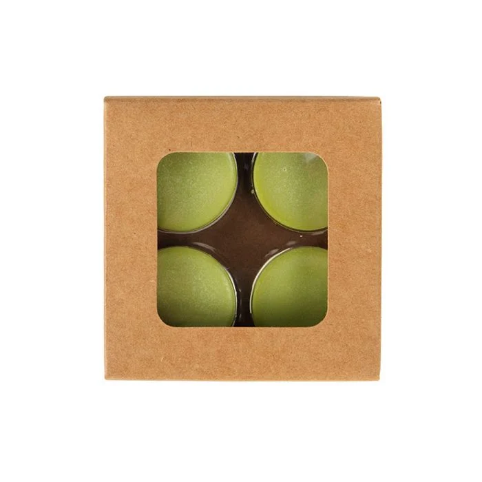 Schachteln Kraft für handgemachte Süßigkeiten, Runde Einsatz 7x2.1x6.8 cm (25 Stück) [CNDYR277]