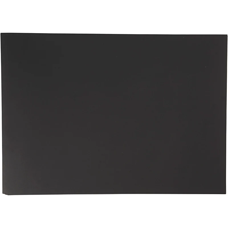 Karton, einfärbig, A3, Blatt 297x420 mm, 200 g, Schwarz, 100 Bl./ 1 Pck [HOB-21654]