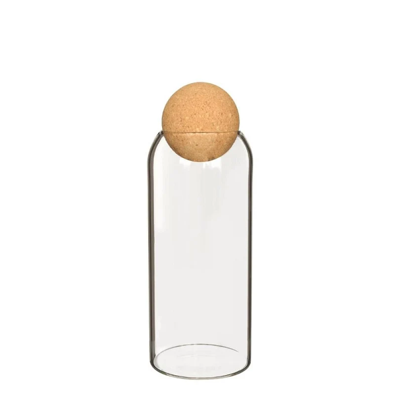 Glas-Terrarium Sienna Ø 8,5 cm, H. 24 cm (6 Stück) [IFS-29715]