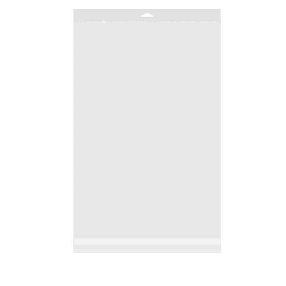Headerbeutel 31.6x46.4cm wiederverschließbar und Kristallklar (100 Stück) [HB1218]