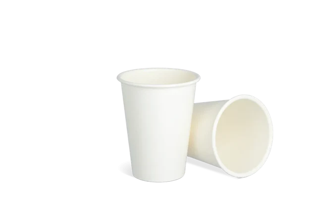 Wiederverwendbare Kaffeetasse 180cc 7.5oz Ø6,4cm weiß (400 Stück) [TK-9988342]
