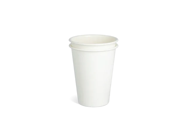 Wiederverwendbare Kaffeetasse 180cc 7.5oz Ø6,4cm weiß (400 Stück) [TK-9988342]