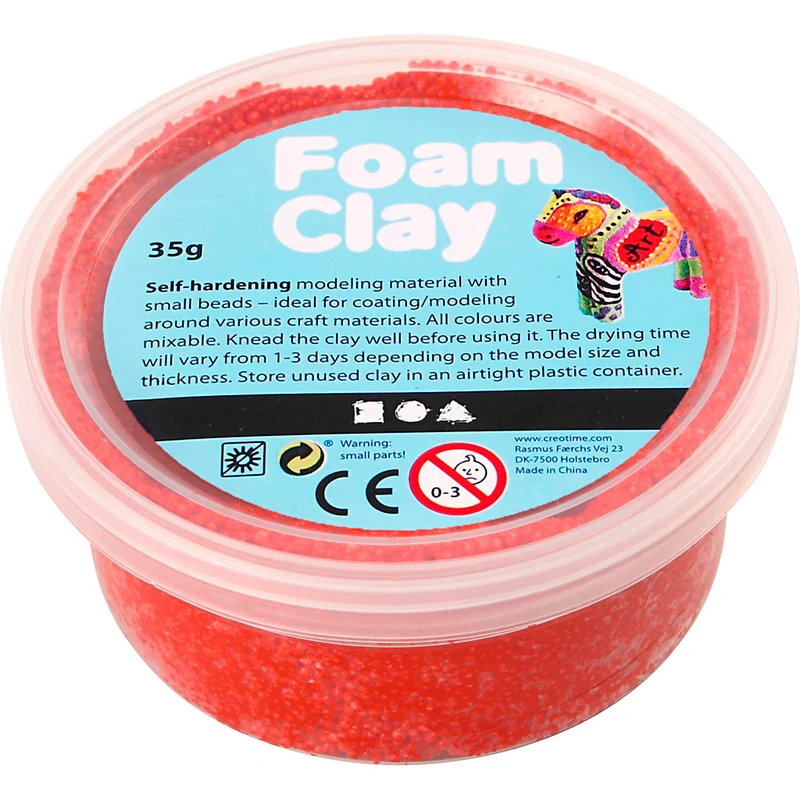 Foam Clay® , Rot, 35 g/ 1 Dose [HOB78923]