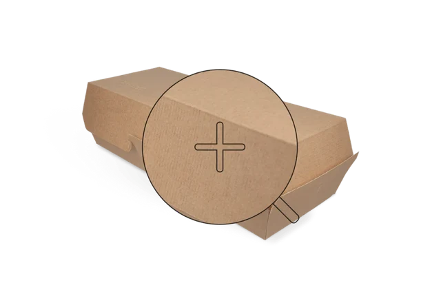 Panini Schachtel 26,5x12,2x7cm FSC®Mix Karton (300 Stück) [TK-9987704]