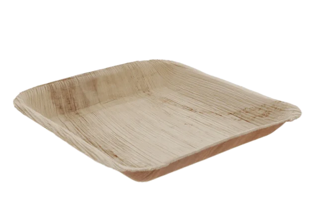 Teller Palmblatt 24x2,5x24 cm (100 Stück) [TK-9987151]