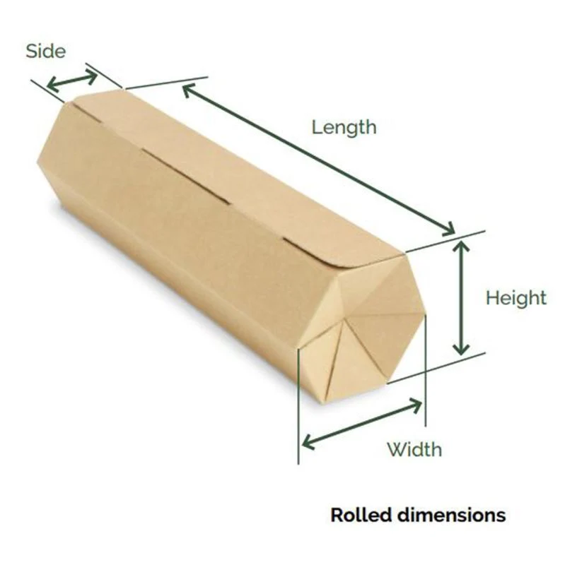 Rollor Light 51,2x21,2x18,8 cm Braun (25 Stück) [FP-ROL004]