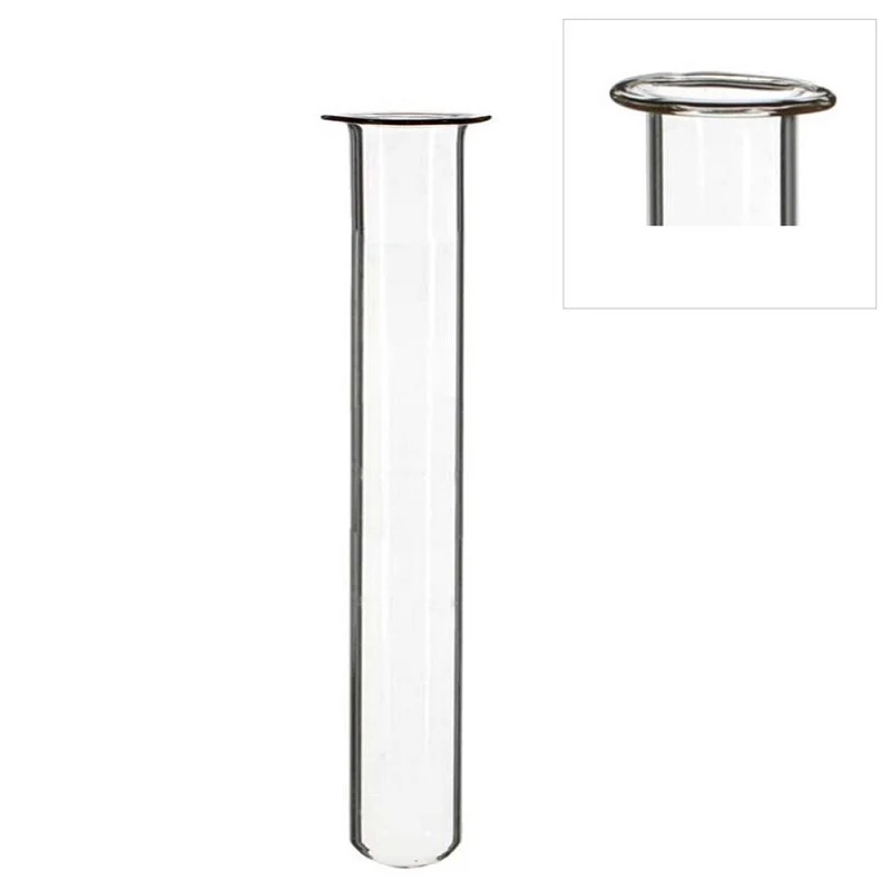 Reagenzgläser mit Ring Ø 2,5 cm, H. 20 cm (12 Stück) [IFS-29128]