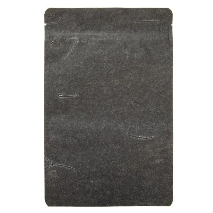 Standbodenbeutel Reispapier Schwarz 14.9x8.9x23.2cm | 310 Gramm (100 Stück) [ZBGR7SB]