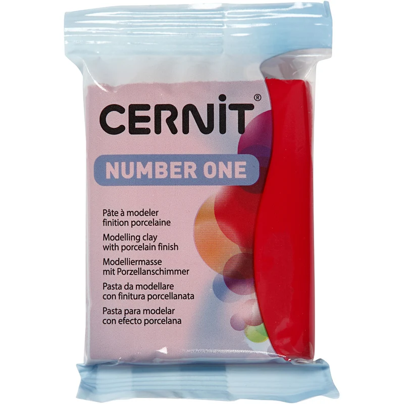 Cernit, Weihnachtsrot (463), 56 g/ 1 Pck. [HOB78036]