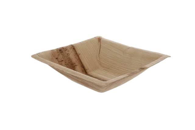 Schale Palmblatt 16x16x4,5cm BIO (100 Stück) [TK-9987139]