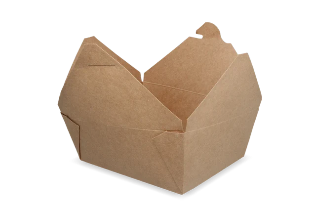 Orientalische Mahlzeitendose 14x4,8x19,8 cm 1500ml kraft (200 Stück) [TK-9987297]