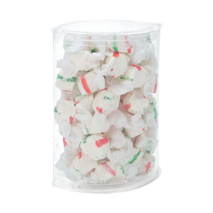 Plastic Gift Boxes oval 11.7x15.7cm [25 pieces) [CTES36]