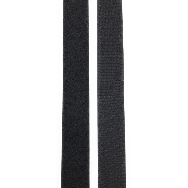 Klettband 30 mm schwarz