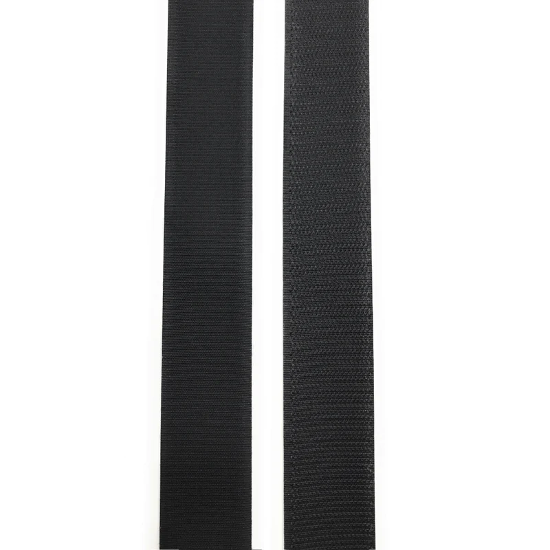 Klettband 30 mm schwarz