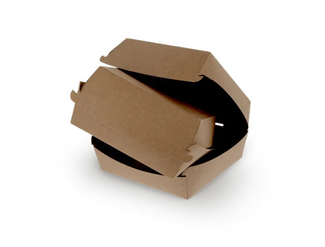 Hamburgerbox 12x7x12 cm kraft (600 Stück) [TK-9987218]
