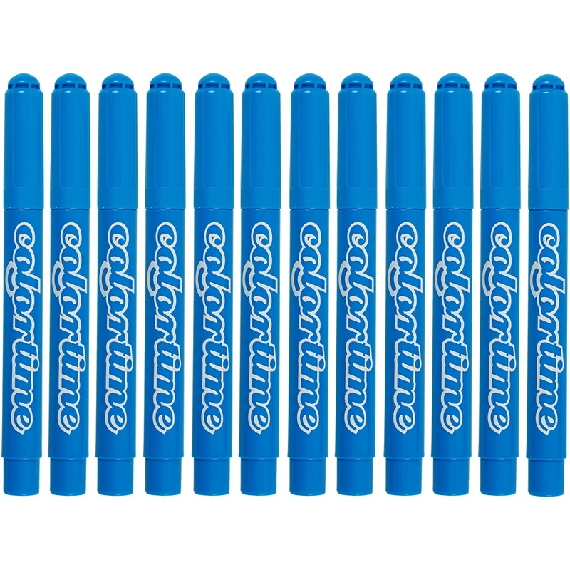 Colortime Marker, Strichstärke 5 mm, Hellblau, 12 Stk/ 1 Pck [HOB-37334]