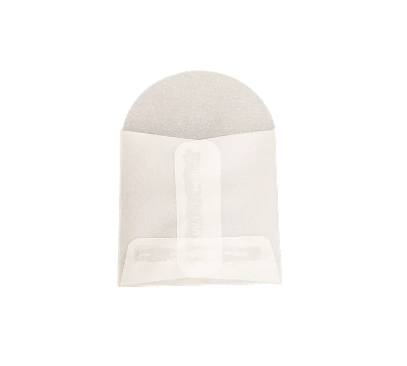 Halbtransparente Umschläge 5x5cm (100 stück) [G2N]