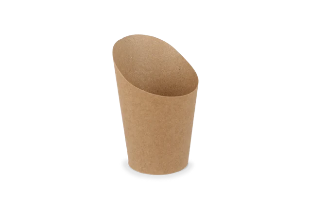 Wrap snack Becher 6x11,8 cm Kraft (400 Stück) [TK-9988176]